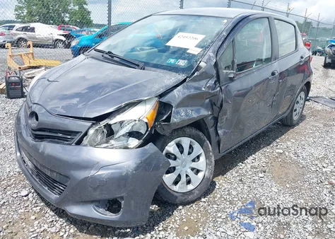 2012 Toyota Yaris из США, поврежденный, VIN JTDKTUD38CD529981